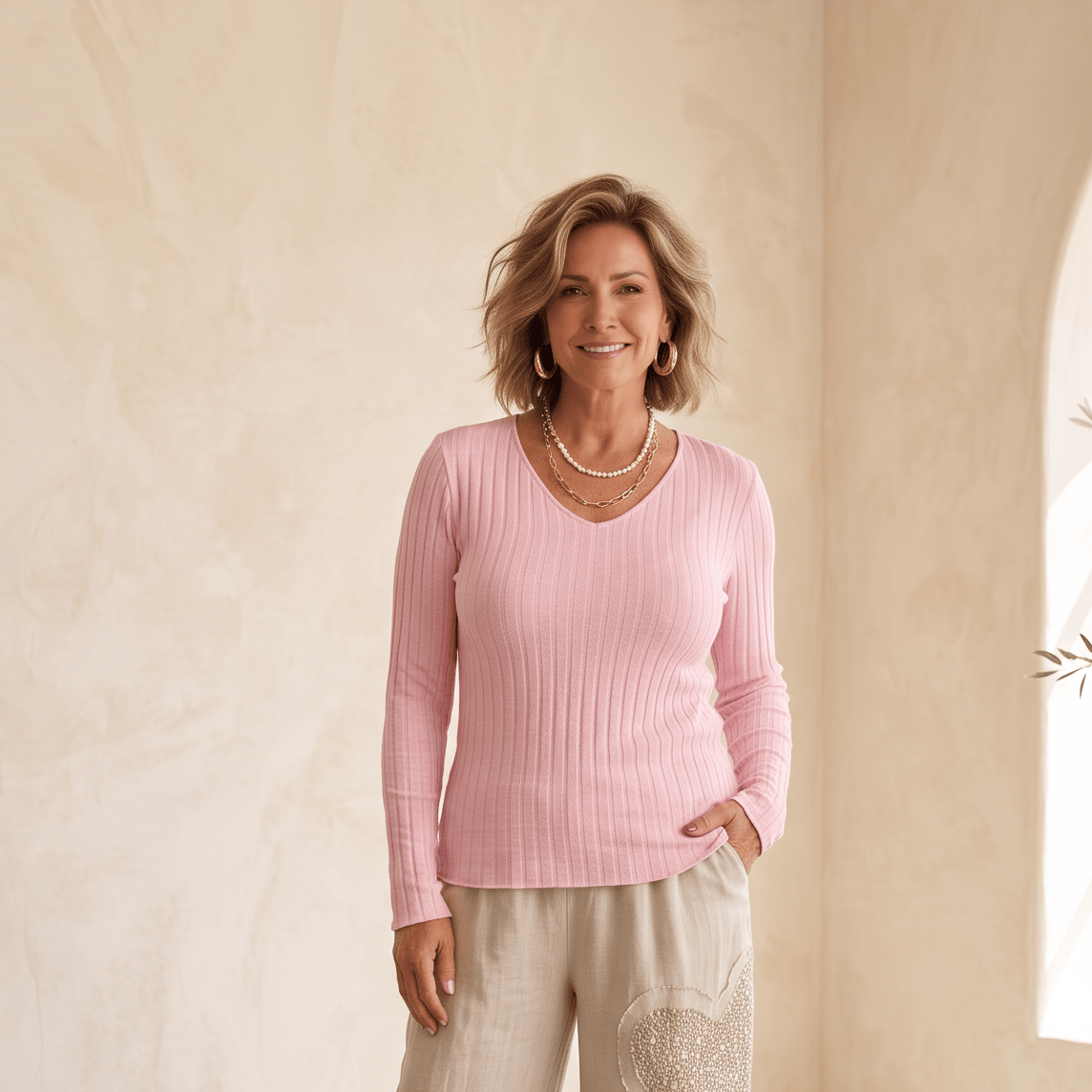 Ultra Soft Everyday Rib Knit Top Ultra Soft Everyday Rib Knit Top