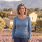 Soft Long Sleeved Top With Metallic Trim *BEST SELLER* Soft Long Sleeved Top with Metallic Trim