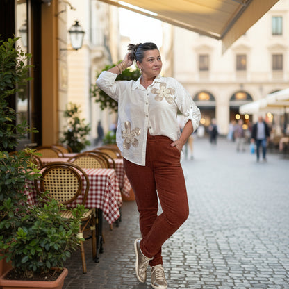 Fine Corduroy Italian Magic Pants