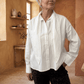 Tie-Front Collar Shirt Tie-Front Collar Shirt
