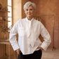 Tie-Front Collar Shirt Tie-Front Collar Shirt