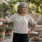 Serenity Button Back Linen Top