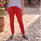 Starlight Italian Magic Pants Women's Italian Stretch Pants Sparkle Star Detail One Size
