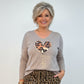 Ultra Soft Wild Love Fleece V-Neck