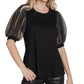 Chic Balloon Sleeve Top
