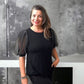 Chic Balloon Sleeve Top
